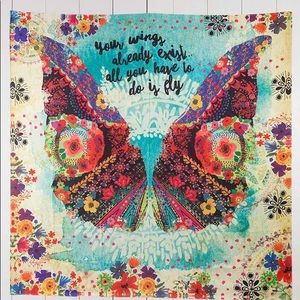 Vibrant, inspirational wall hanging/tapestry